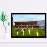 Wolverhampton Wanderers Stadium Art Prints Molineux Stadium Wall Art Football,Sport Stadium Art Prints, Fan Gift, Wall Decor