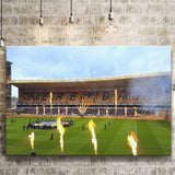 Wolverhampton Wanderers Stadium Canvas Prints Molineux Stadium Wall Art Football,Sport Stadium Art Prints, Fan Gift, Wall Decor