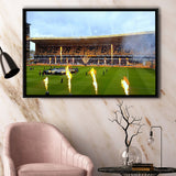 Wolverhampton Wanderers Stadium Framed Canvas Prints Molineux Stadium Wall Art Football,Sport Stadium Art Prints, Fan Gift