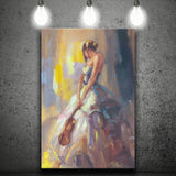 Woman With Violin Canvas Prints Wall Art Home Decor