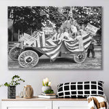 Women'S Suffrage Black And White Print, Votes For Women Canvas Prints Wall Art Home Decor