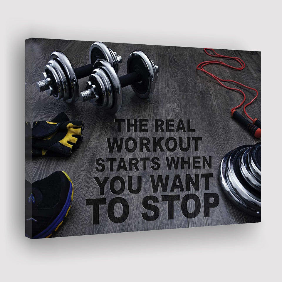 Workout Stylish Canvas Prints Wall Art Decor - Paiting Canvas, Art Prints, Wall Decor, For Sale