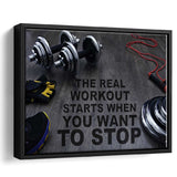 Workout Stylish Framed Canvas Prints Wall Art Decor - Paiting Canvas, Art Prints, Floating Frame