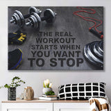 Workout Stylish Canvas Prints Wall Art Decor - Paiting Canvas, Art Prints, Wall Decor, For Sale