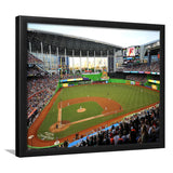 World Baseball Classic Marlins Park, Stadium Canvas, Sport Art, Gift for him, Framed Art Prints Wall Art Decor, Framed Picture