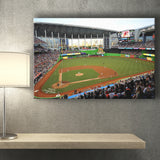 World Baseball Classic Marlins Park, Stadium Canvas, Sport Art, Gift for him, Fan Gift, Canvas Prints Wall Art Decor