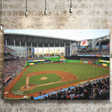 World Baseball Classic Marlins Park, Stadium Canvas, Sport Art, Gift for him, Fan Gift, Canvas Prints Wall Art Decor