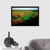 Worlds Best Golf Courses Traderlife Shinnecock Hills Golf Club Wall Art Print - Framed Prints, Painting Prints, Prints for Sale, Framed Art