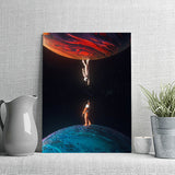 Worlds Apart - Space Art Canvas Wall Art - Canvas Prints, Canvas Paintings, Prints For Sale, Canvas On Sale