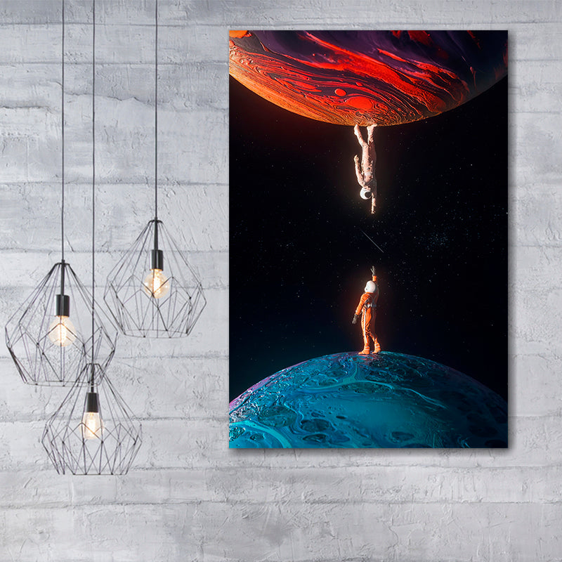 Worlds Apart - Space Art Canvas Wall Art - Canvas Prints, Canvas Paintings, Prints For Sale, Canvas On Sale