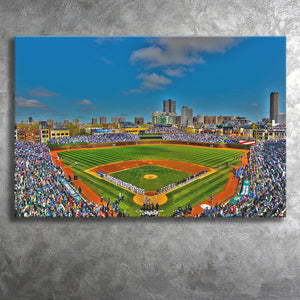 Wrigley Field Chicago Canvas Prints Wall Art - Painting Canvas, Home Wall Decor, Painting Prints, For Sale
