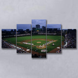Wringley Field all Star, Stadium Canvas, Sport Art, Large Canvas, Multi Panels, Canvas Prints Wall Art Decor