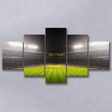 Wringley Field at Night, Stadium Canvas, Sport Art, Large Canvas, Multi Panels, Canvas Prints Wall Art Decor