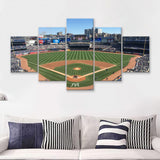 Yankee Stadium  5 Pieces Canvas Prints Wall Art - Painting Canvas, Multi Panels, 5 Panel, Wall Decor