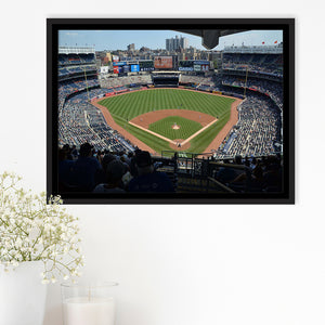 Yankee Stadium Baseball Stadium Framed Canvas Prints Art,Sport Stadium Art Prints, Fan Gift