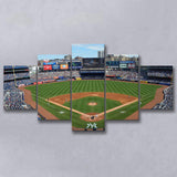 Yankee Stadium Baseball Stadium Canvas Prints New York,Multi Panels,Sport Stadium Art Prints, Fan Gift