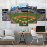 Yankee Stadium Baseball Stadium Canvas Prints New York,Multi Panels,Sport Stadium Art Prints, Fan Gift