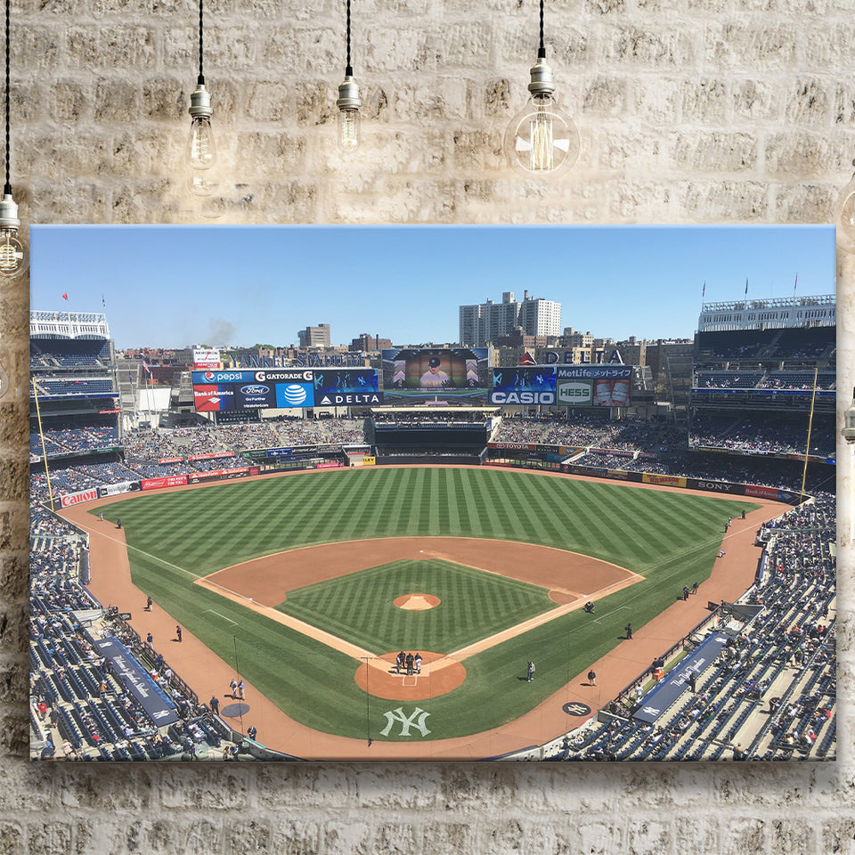 Yankee Stadium, Stadium Canvas, Sport Art, Gift for him,V1 Fan Gift, Canvas Prints Wall Art Decor