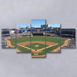 Yankee Stadium, Stadium Canvas, Sport Art, Large Canvas,V1 Multi Panels, Canvas Prints Wall Art Decor