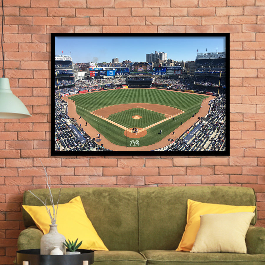 Yankee Stadium, Stadium Canvas, Sport Art, Gift for him,100 Framed Art Prints Wall Art Decor, Framed Picture