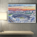 Yankee Stadium Watercolor An, Sport Art Prints Fan Gift, Canvas Prints Wall Art Decor