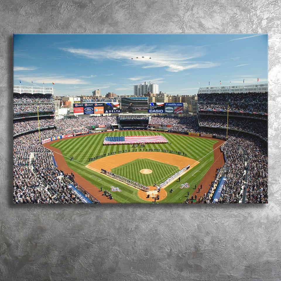 Yankee Stadium in New York, Stadium Canvas, Sport Art, Gift for him, Fan Gift, Canvas Prints Wall Art Decor