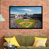 Yankee Stadium in New York, Stadium Canvas, Sport Art, Gift for him, Framed Art Prints Wall Art Decor, Framed Picture
