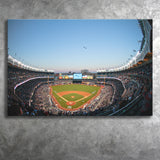 Yankee Stadium with the Helicopter, Stadium Canvas, Sport Art, Gift for him, Fan Gift, Canvas Prints Wall Art Decor