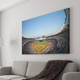 Yankee Stadium with the Helicopter, Stadium Canvas, Sport Art, Gift for him, Fan Gift, Canvas Prints Wall Art Decor