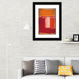 Yellow, Cherry, Orange By Mark Rothk-Art Print, Frame Art, Plexiglas Cover
