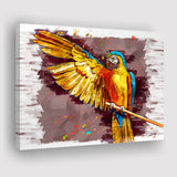 Yellow Macaw Canvas Prints Wall Art Decor - Painting Canvas, Art Print, Home Decor, Ready to Hang