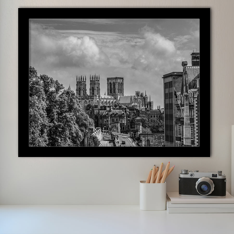York Minster Cathedral Church of Saint Peter England Framed Art Prints Wall Decor - Painting Prints, Framed Picture