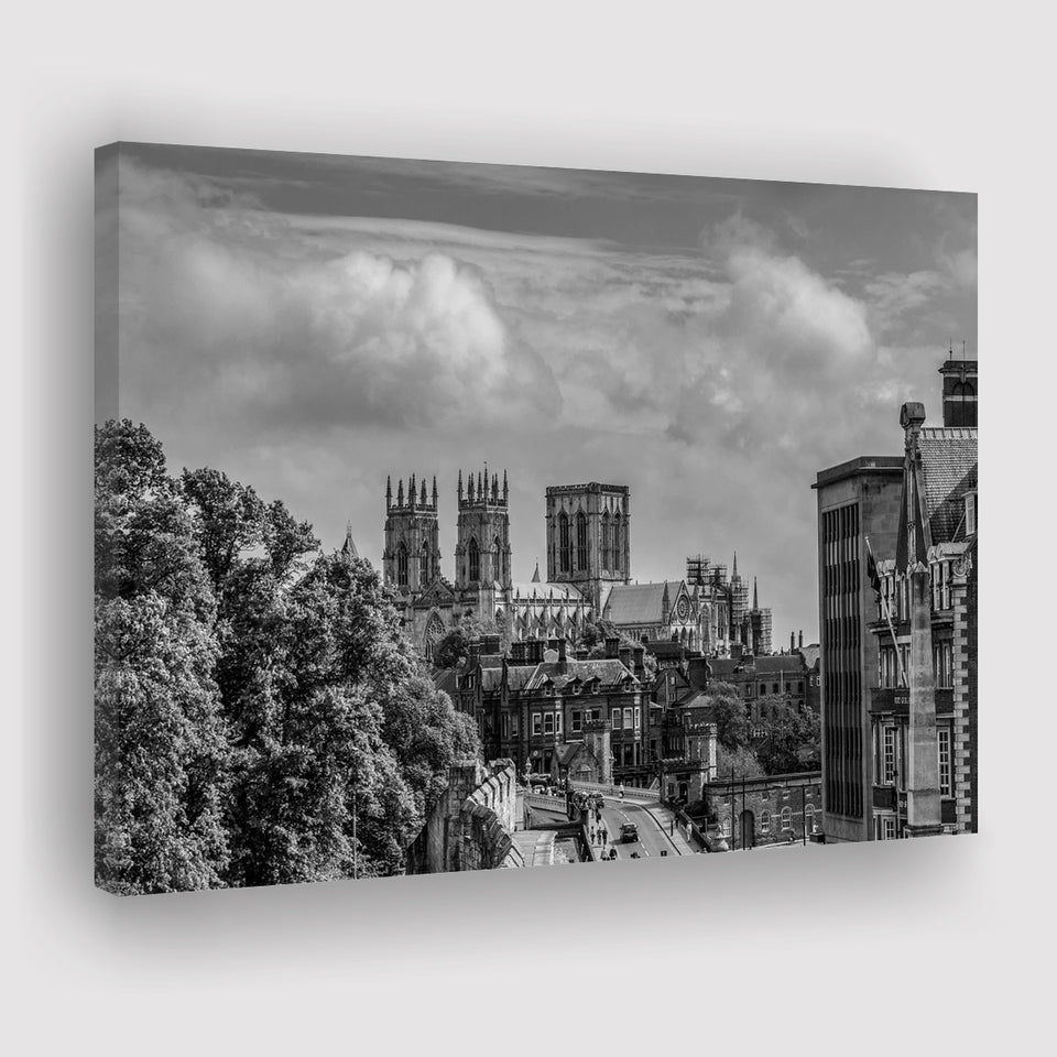 York Minster Cathedral Church of Saint Peter England Canvas Prints Wall Art - Painting Prints, Wall Decor, Art Prints