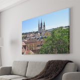Zagreb Skyline, Zagreb Canvas Prints Wall Art Home Decor - Painting Canvas, Ready to hang