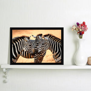 Zebra Canvas Wall Art - Framed Art, Prints For Sale, Painting For Sale, Framed Canvas, Painting Canvas