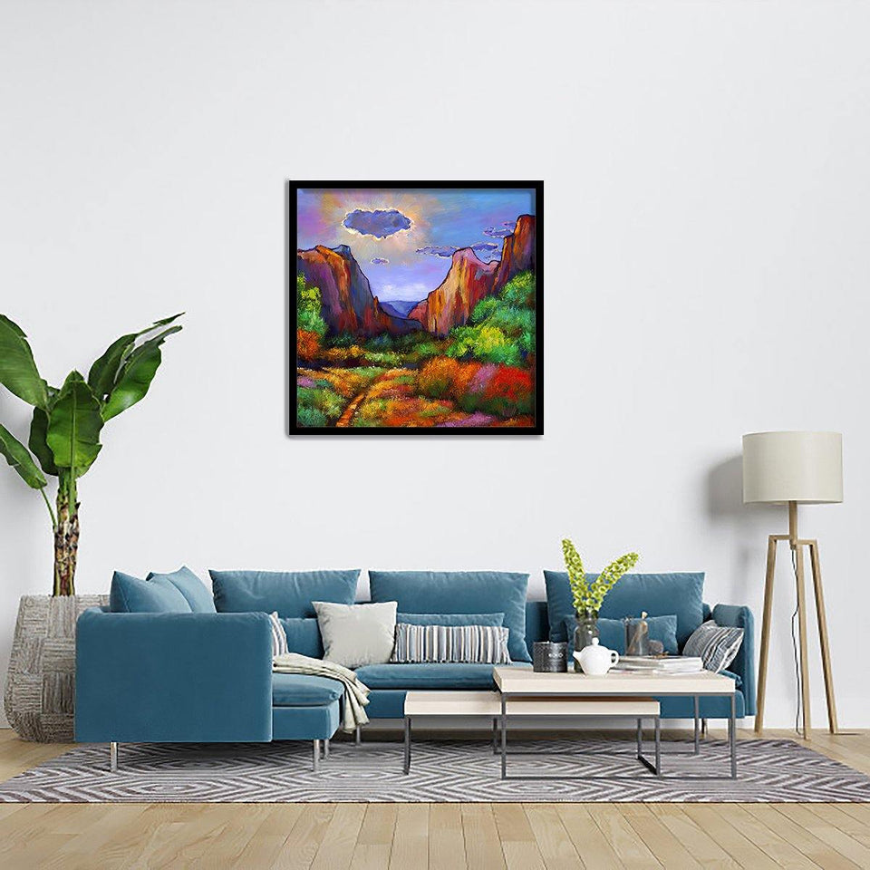 Zion Dreams - Mountain Art, Art Print, Frame Art