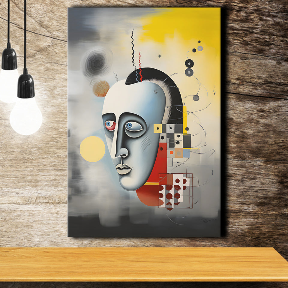 Abstract Geometric Art Painting Canvas Prints Wall Art Home Decor, Painting Canvas, Living Room Wall Decor