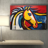 Abstract Horse Unique Painting Canvas Prints Wall Art Home Decor, Painting Canvas, Living Room Wall Decor