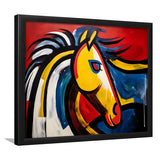 Abstract Horse Unique Painting Framed Art Prints Wall Decor, Painting Art, Framed Picture