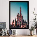 Aesthetic Disney Castle Framed Art Prints Wall Decor - Painting Prints, Wall Art, Framed Picture, For Sale