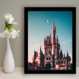 Aesthetic Disney Castle Framed Art Prints Wall Decor - Painting Prints, Wall Art, Framed Picture, For Sale