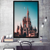 Aesthetic Disney Castle Framed Art Prints Wall Decor - Painting Prints, Wall Art, Framed Picture, For Sale