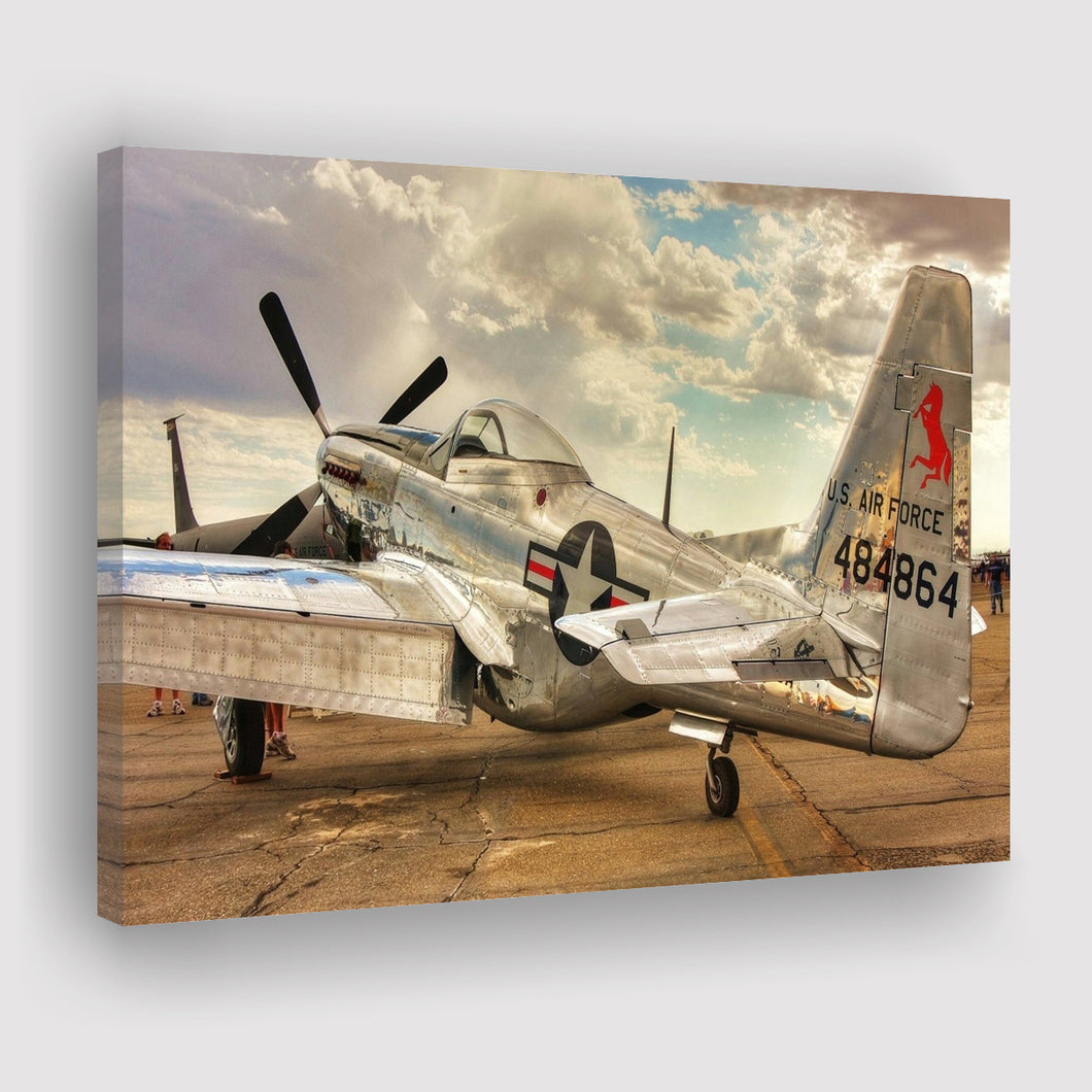 Aircraft Us Air Force Canvas Prints Wall Art Decor - Painting Canvas, Art Prints, Ready to Hang