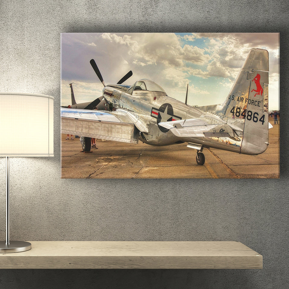 Aircraft Us Air Force Canvas Prints Wall Art Decor - Painting Canvas, Art Prints, Ready to Hang