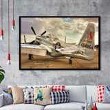 Aircraft Us Air Force Framed Art Prints Wall Decor - Painting Art, Framed Picture, Ready to Hang