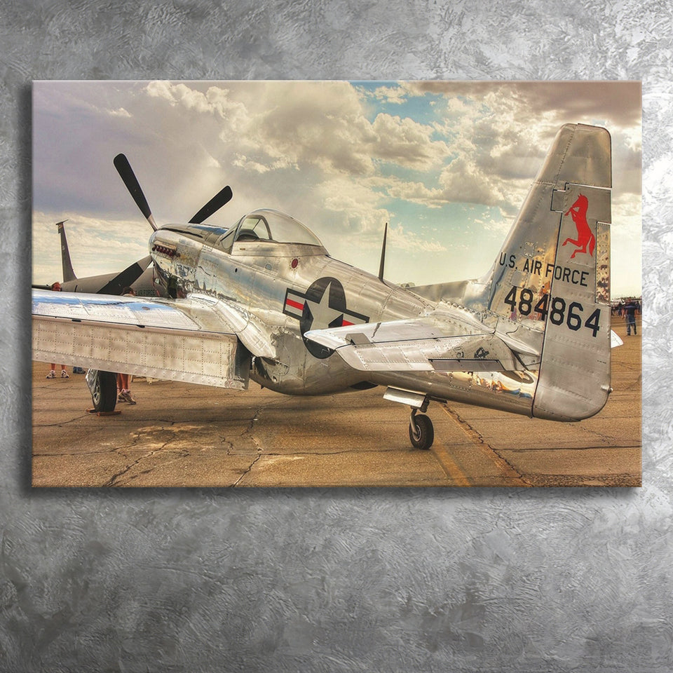 Aircraft Us Air Force Canvas Prints Wall Art Decor - Painting Canvas, Art Prints, Ready to Hang