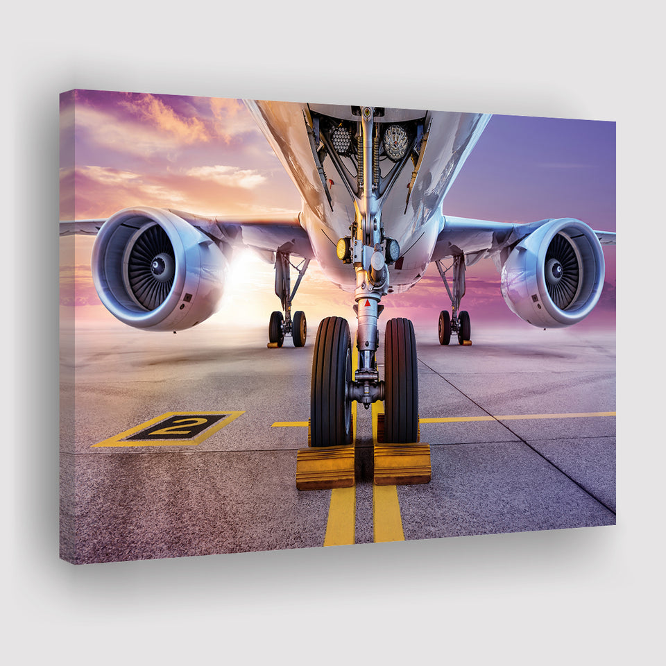 Aircraft Wheels And Brakes Canvas Prints Wall Art Decor - Painting Canvas, Art Prints, Ready to Hang
