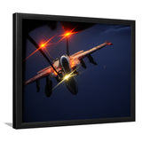 Airplane Lockheed Martin F 35 Lightning Ii Lockheed Martin Framed Art Prints Wall Decor - Painting Art, Framed Picture, Ready to Hang