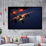 Airplane Lockheed Martin F 35 Lightning Ii Lockheed Martin Framed Art Prints Wall Decor - Painting Art, Framed Picture, Ready to Hang