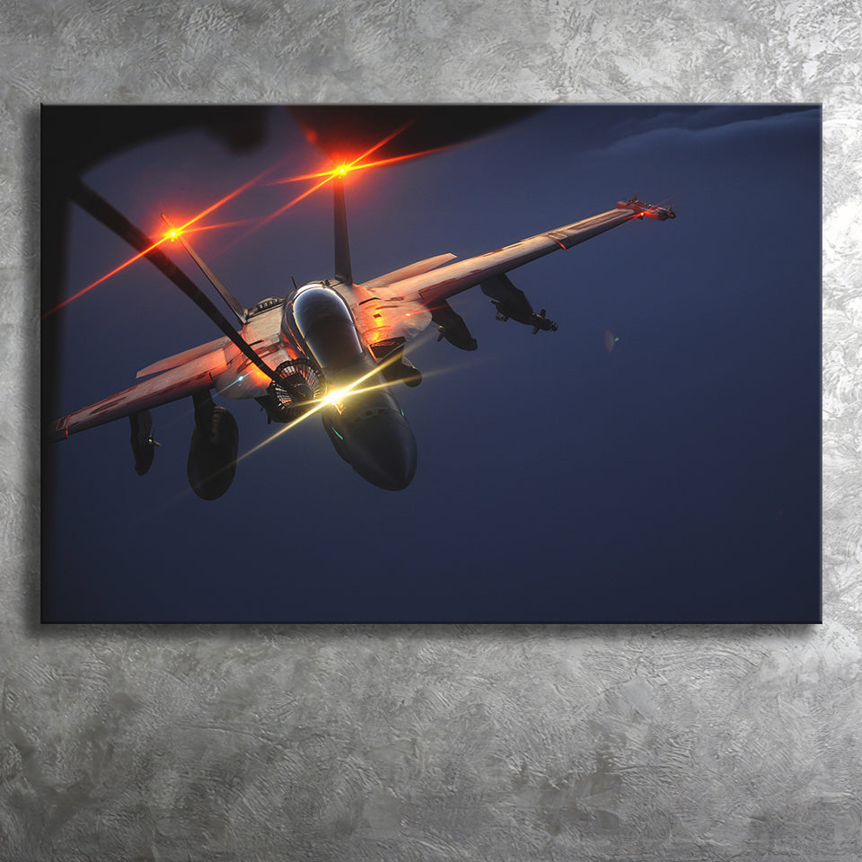 Airplane Lockheed Martin F35 Lightning Ii Lockheed Martin F22 Raptor Sky Atmosphere Canvas Prints Wall Art Decor - Painting Canvas, Art Prints